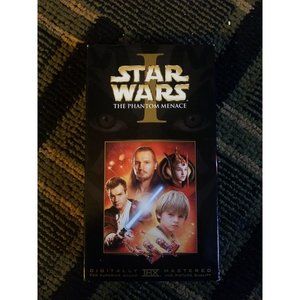Vintage Star Wars Episode 1 The Phantom Menace VHS 1999 used  P4157